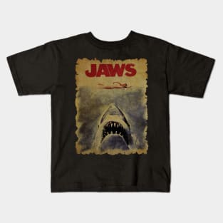 vintage Jaws Kids T-Shirt
